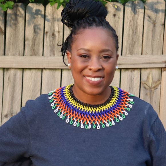 Qurux Beaded Collar Necklace - Picture 10 of 11